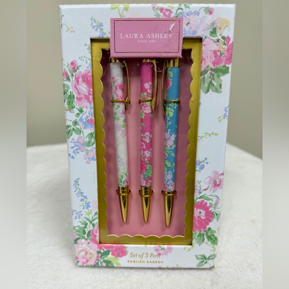 Laura Ashley Set of 3 Pens